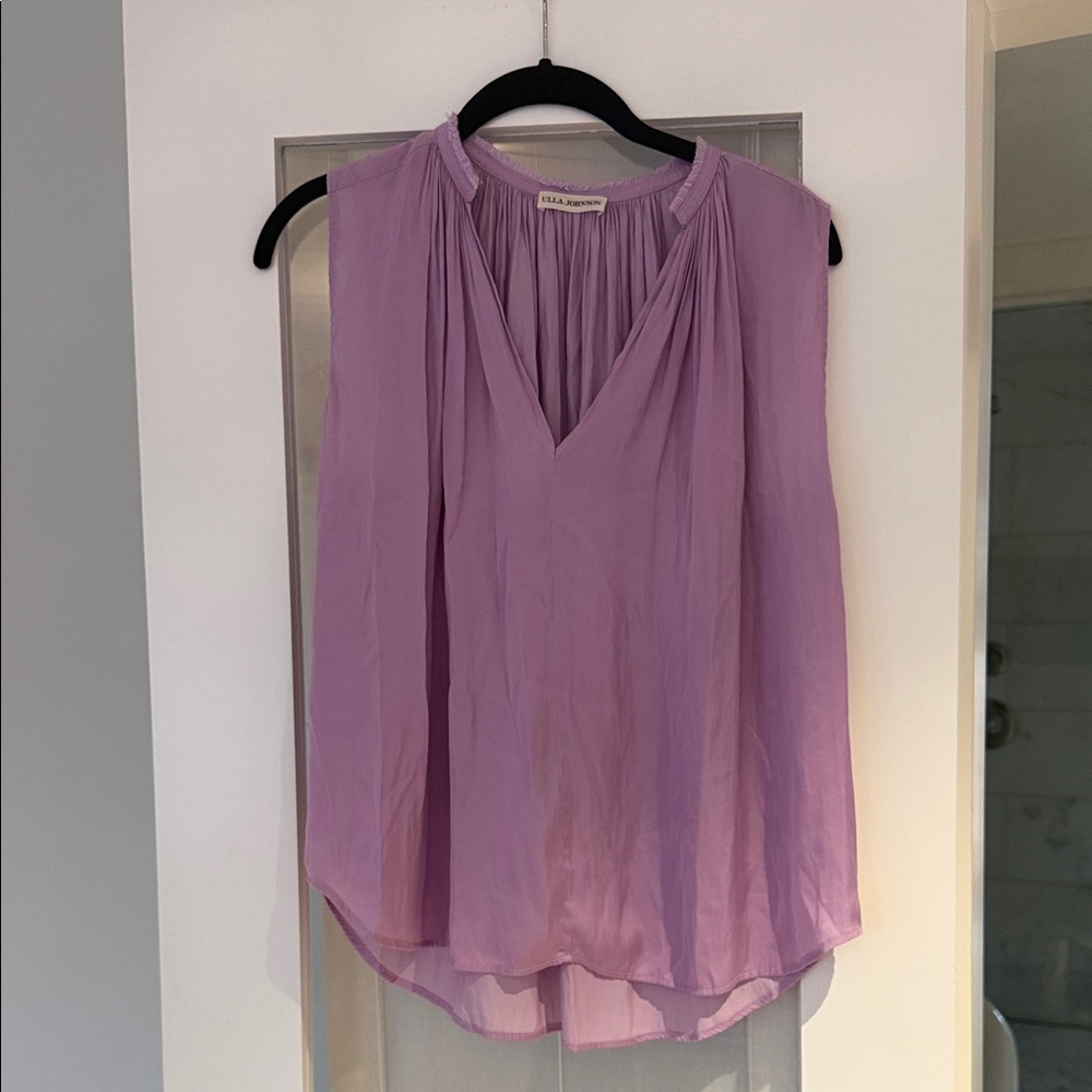 Ulla Johnson Lilac Sleeveless Blouse